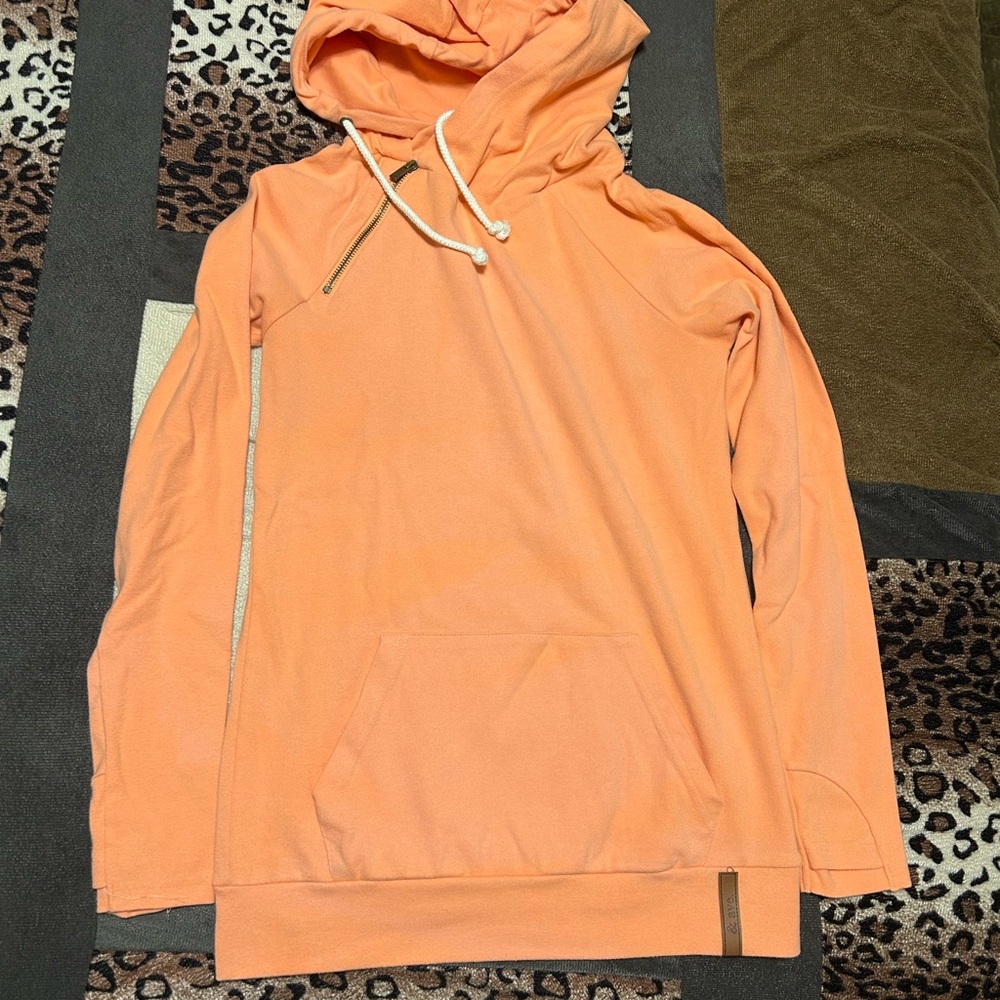 Ampersand Cozy Orange Hoodie